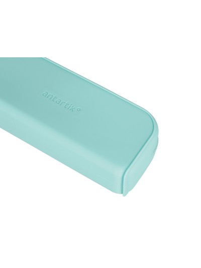 Estuche portatodo antartik prisma silicona soft rectangular 185x50x75 mm menta