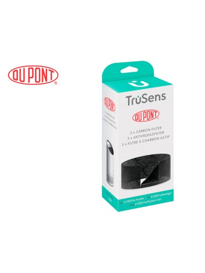 Filtro de carbono leitz dupont para purificador de aire trusens z-1000 pack de 3 unidades