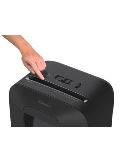 Destructora de documentos fellowes lx-85 capacidad de corte 12 hojas p4 destruye grapas clips y tarjetas