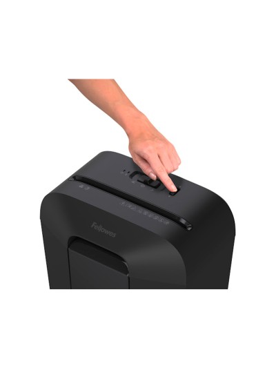 Destructora de documentos fellowes lx-45 capacidad de corte 8 hojas p4 destruye grapas clips y tarjetas