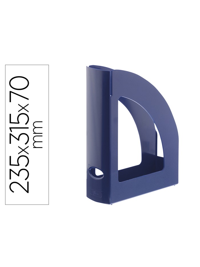 Revistero archivo 2000 antimicrobiano sanitized poliestireno lomo 80 mm azul 250x80x320 mm Revistero archivo 2000 antimicrobiano sanitized poliestireno lomo 80 mm azul 250x80x320 mm