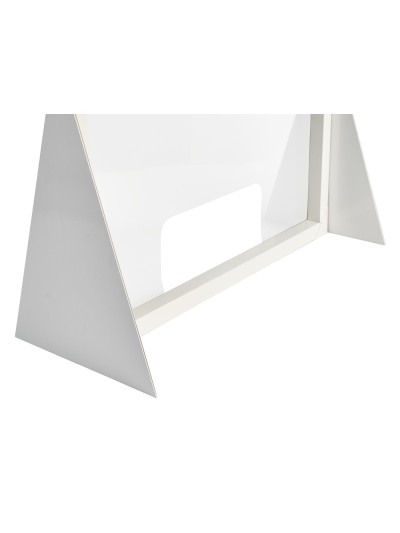 Pantalla de proteccion q-connect carton formato horizontal 100x70 cm