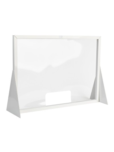 Pantalla de proteccion q-connect carton formato horizontal 100x70 cm