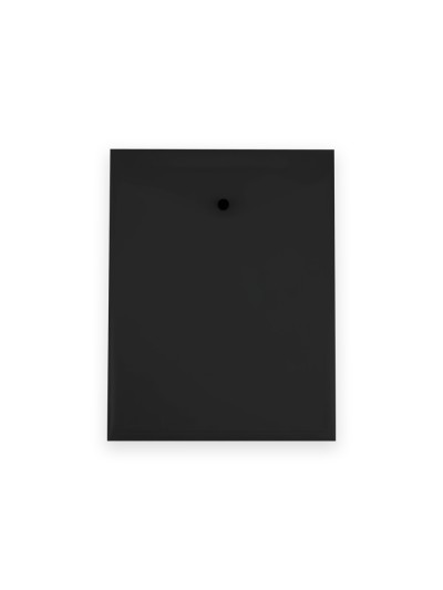 Carpeta liderpapel dossier broche polipropileno din a4 formato vertical con fuelle negro opaco
