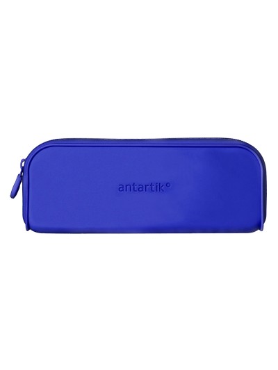Estuche portatodo antartik prisma silicona soft rectangular 185x50x75 mm azul oscuro