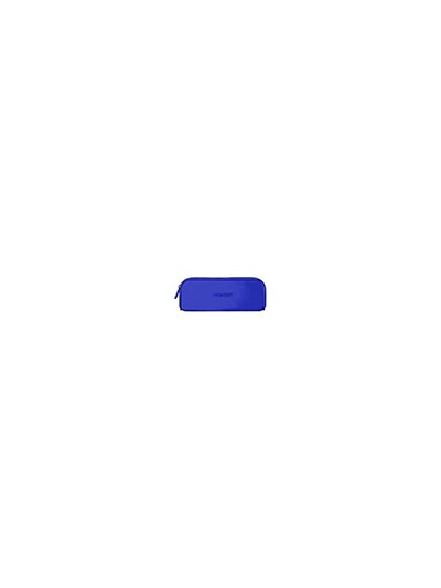 Estuche portatodo antartik prisma silicona soft rectangular 185x50x75 mm azul oscuro