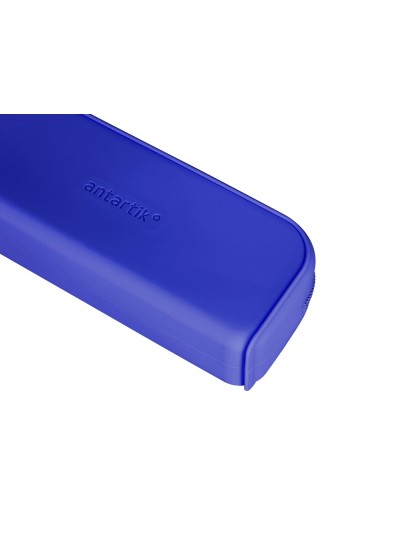 Estuche portatodo antartik prisma silicona soft rectangular 185x50x75 mm azul oscuro