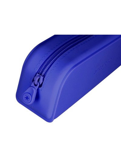 Estuche portatodo antartik prisma silicona soft rectangular 185x50x75 mm azul oscuro