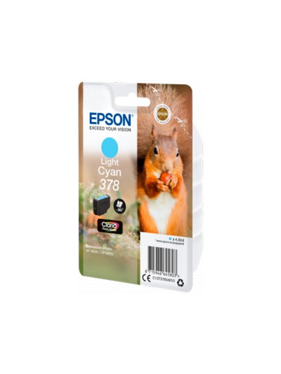 Ink-jet epson 378 xl expression home xp-8605 / 8606 / xp-15000 / xp-8500 / 8505 cian claro 830 pag