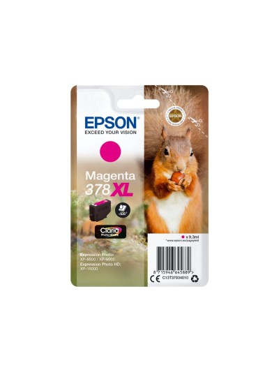 Ink-jet epson 378 xl expression home xp-8605 / 8606 / xp-15000 / xp-8500 / 8505 magenta 830 pag