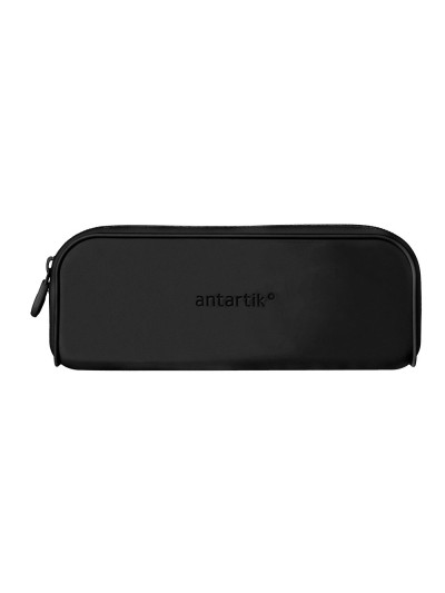 Estuche portatodo antartik prisma silicona soft rectangular 185x50x75 mm negro