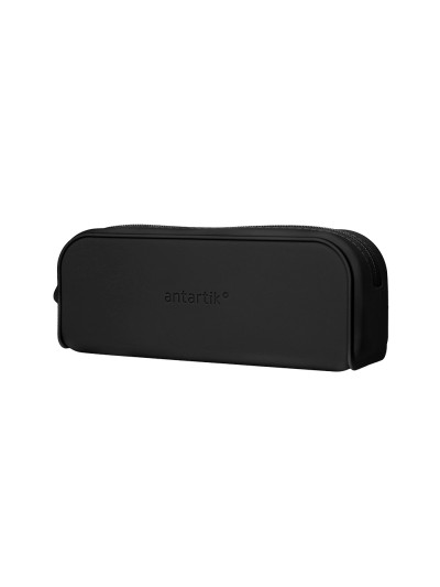 Estuche portatodo antartik prisma silicona soft rectangular 185x50x75 mm negro