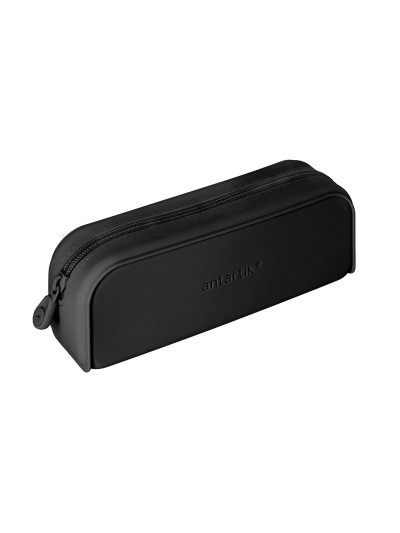 Estuche portatodo antartik prisma silicona soft rectangular 185x50x75 mm negro