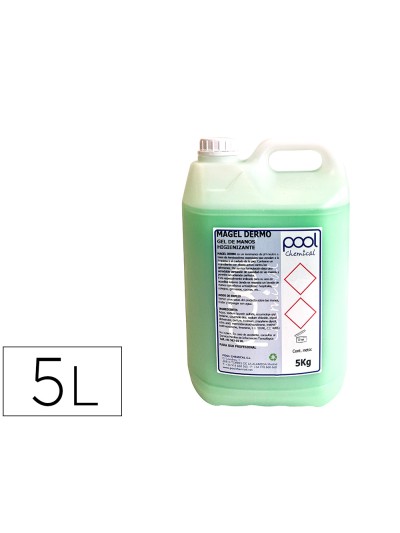 Limpiador jabon dahi para manos bactericida garrafa 5 litros