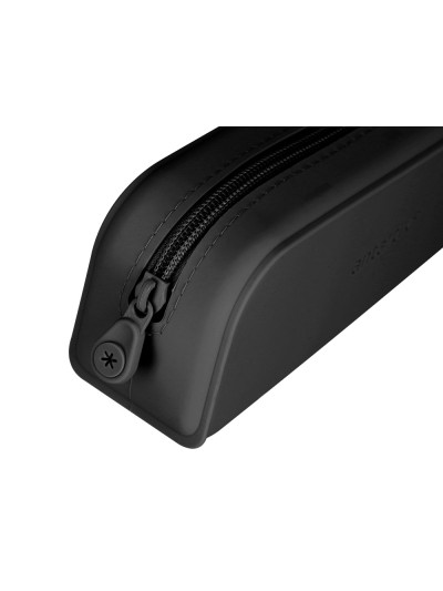 Estuche portatodo antartik prisma silicona soft rectangular 185x50x75 mm negro