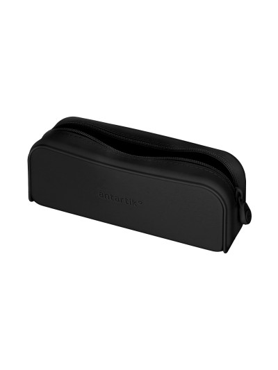 Estuche portatodo antartik prisma silicona soft rectangular 185x50x75 mm negro
