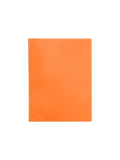 Carpeta liderpapel escaparate 80 fundas polipropileno din a4 naranja fluor opaco