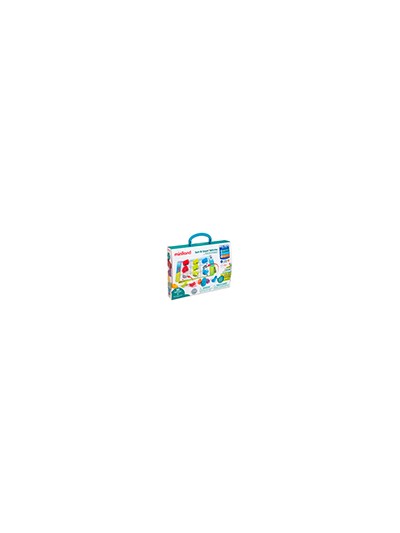 Juego miniland 36 vehiculos y 5 fichas de actividad a doble cara para logica matematica 310x70x531 mm