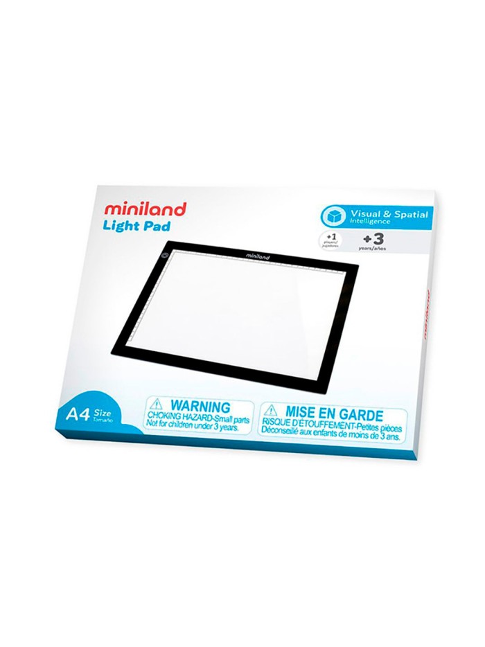 Mesa de luz miniland ligera y comoda de transportar a cualquier lugar formato a4 Mesa de luz miniland ligera y comoda de transportar a cualquier lugar formato a4