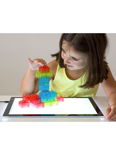 Mesa de luz miniland ligera y comoda de transportar a cualquier lugar formato a4