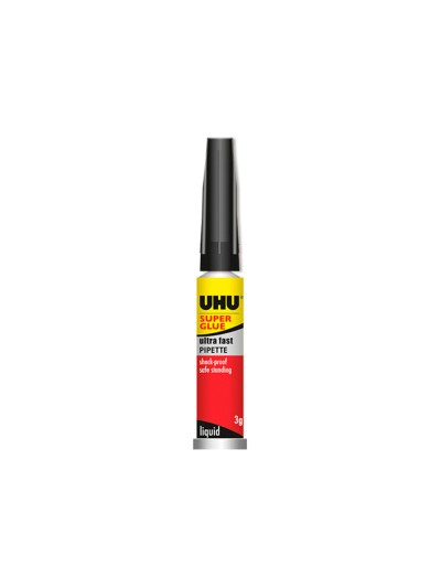 Pegamento uhu instantaneo control tecnologia stop 3 gr