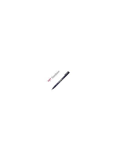 Rotulador tombow fudenosuke tinta base de agua punta pincel dura negro