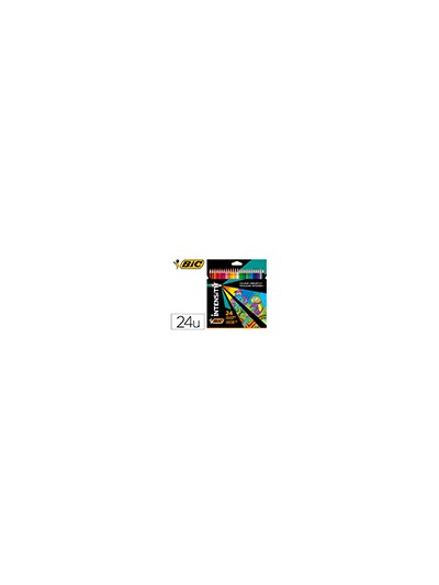 Lapices de colores intensity caja de 24 unidades colores surtidos