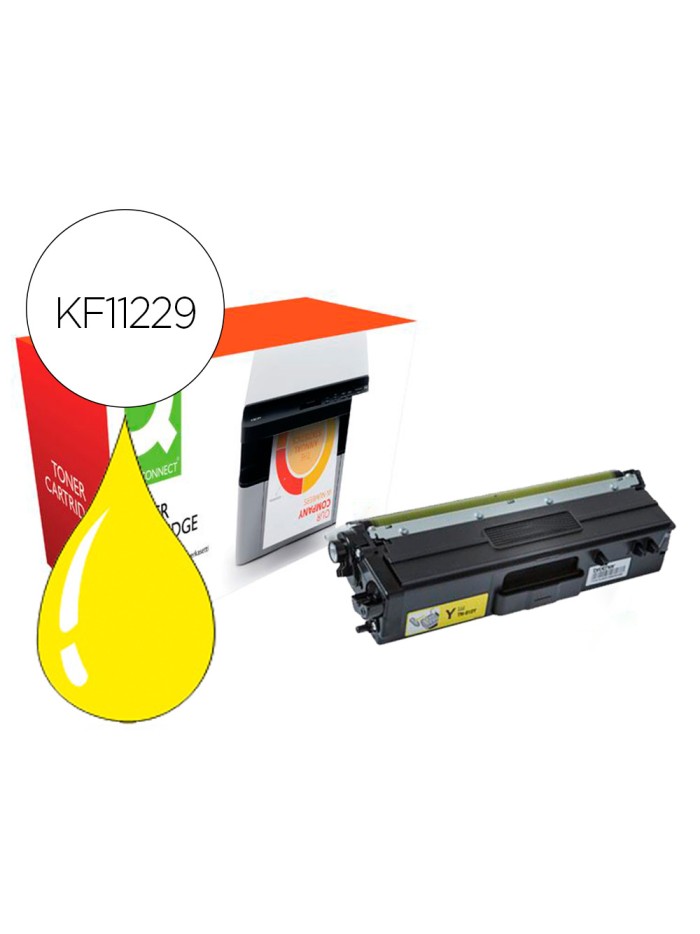 Toner compatible q-connect brother tn910y hl-l9310 amarillo 9000 paginas Toner compatible q-connect brother tn910y hl-l9310 amarillo 9000 paginas