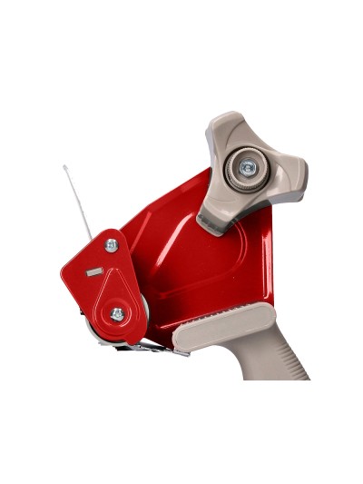 Portarrollo q-connect para embalaje para cintas 66 mt x 75 mm