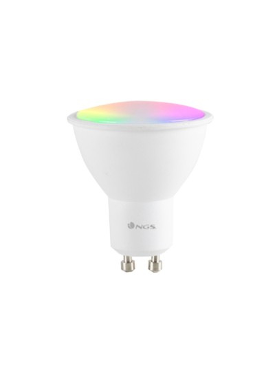 Bombilla ngs bulb wifi led gleam 510c halogena colores 5w 460 lumenes base gu10 regulable en intesidad