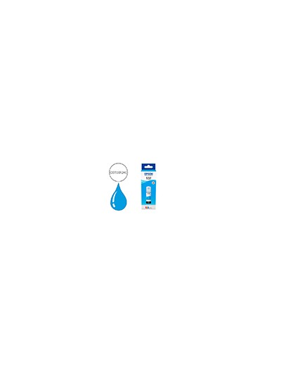 Tinta epson ecotank 102 et-2700 / 2750 / 3700 / 3750 / 4750 bote de 70 ml cian 6.000 pag