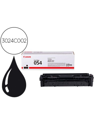 Toner canon 054 lbp622 / mf641 / i-sensys lbp621 / 623 / 641 / 643 / 645 / 622 negro 1500 paginas