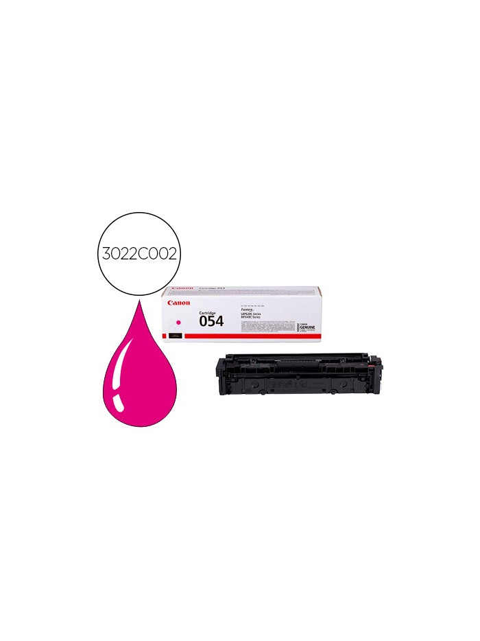Toner canon 054 lbp622 / mf641 / i-sensys lbp621 / 623 / 641 / 643 / 645 / 622 magenta 1200 paginas Toner canon 054 lbp622 / mf641 / i-sensys lbp621 / 623 / 641 / 643 / 645 / 622 magenta 1200 paginas