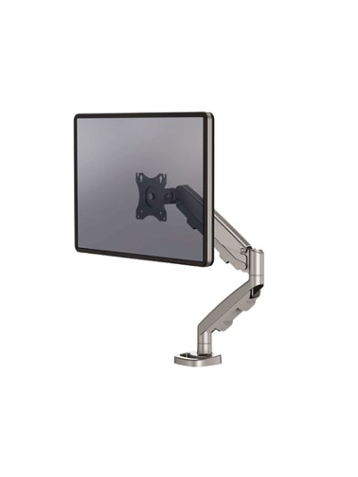 Brazo para monitor fellowes serie eppa ajustable altura 1 pantalla normativa vesa hasta 10 kg plata