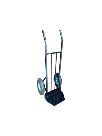 Carretilla portapaquetes q-connect con ruedas carga 250 kg 1250x556x625 mm
