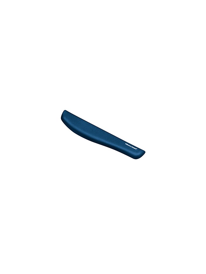 Reposamuñecas fellowes para teclado foam fusion plush touch azul 25x460x81 mm Reposamuñecas fellowes para teclado foam fusion plush touch azul 25x460x81 mm