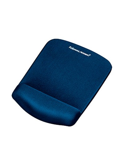 Alfombrillas fellowes para raton foam fusion plush touch azul 25x184x238 mm