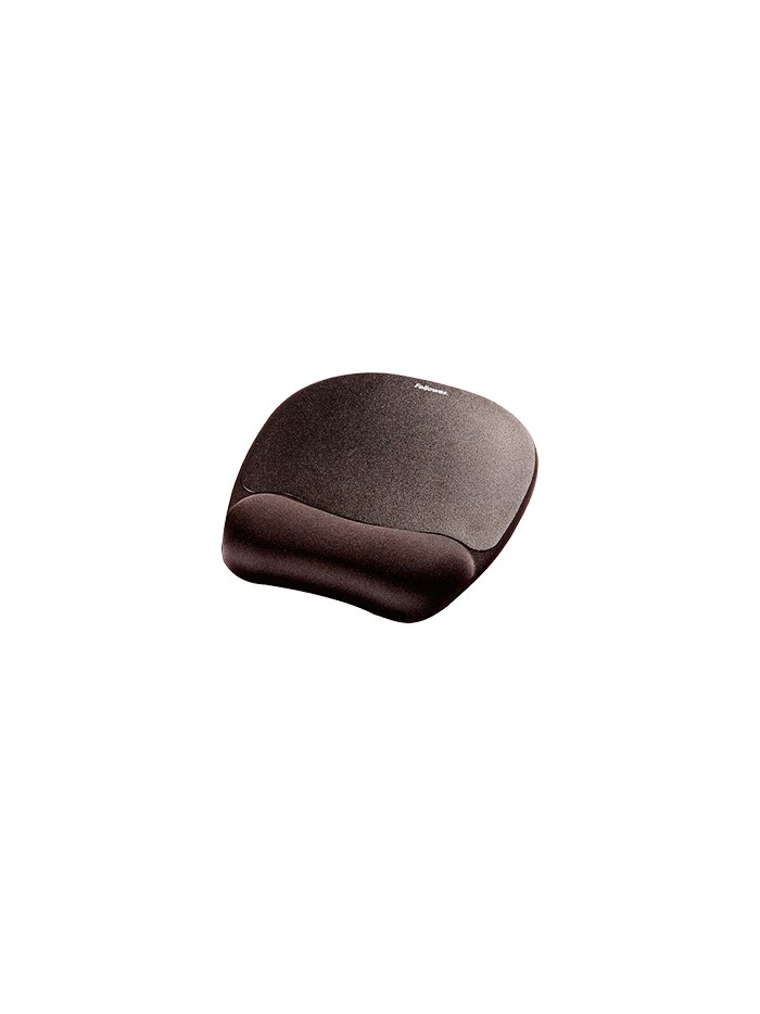 Alfombrilla para raton fellowes con reposamuñecas de espuma memory foam negro 230x196x20 mm Alfombrilla para raton fellowes con reposamuñecas de espuma memory foam negro 230x196x20 mm