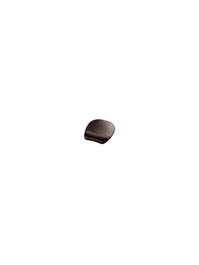 Alfombrilla para raton fellowes con reposamuñecas de espuma memory foam negro 230x196x20 mm