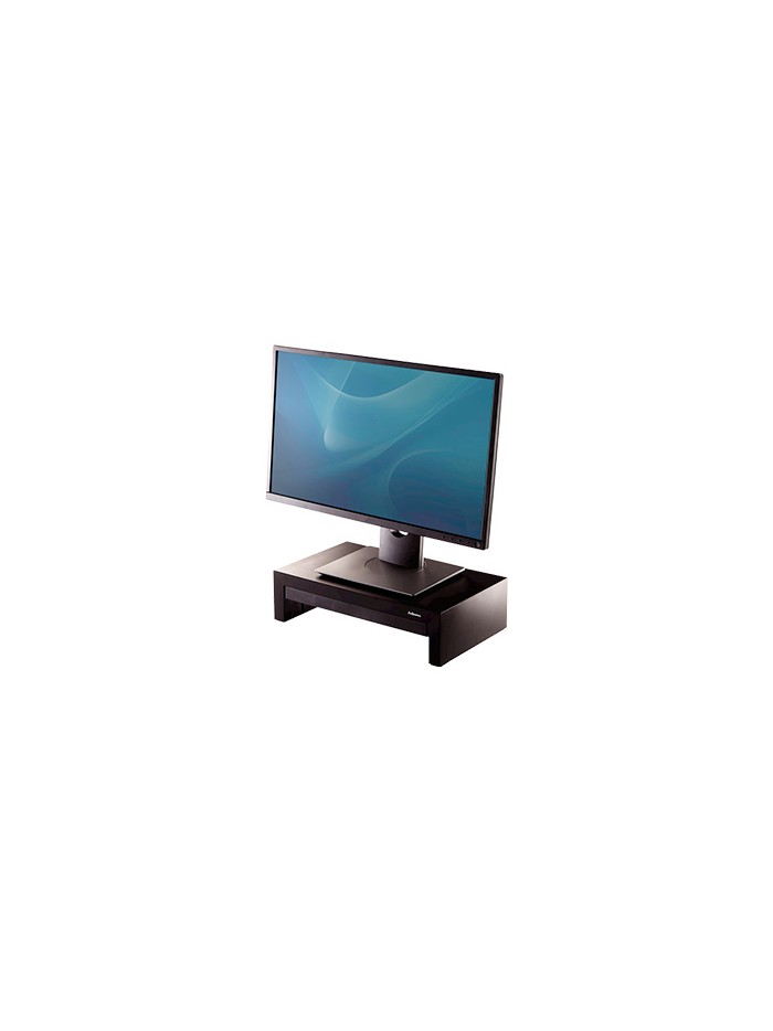Soporte fellowes para monitor designer suites ajustable 3 alturas con bandeja negro 406x111x244 mm hasta 18 kg Soporte fellowes para monitor designer suites ajustable 3 alturas con bandeja negro 406x111x244 mm hasta 18 kg
