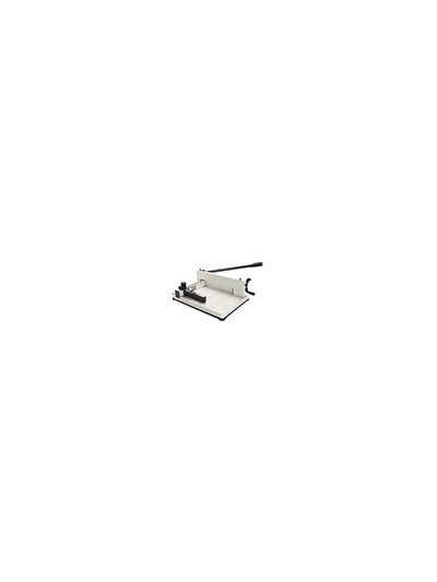 Guillotina q-connect kf16916 manual profesional largo del corte 330 mm capacidad 400 hojas