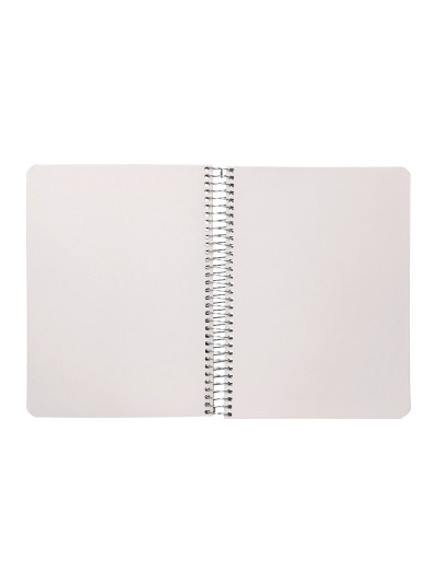Cuaderno espiral liderpapel din a5 ecouse tapa cartulina kraft contracolada 120h papel 100% reciclado 80 gr liso
