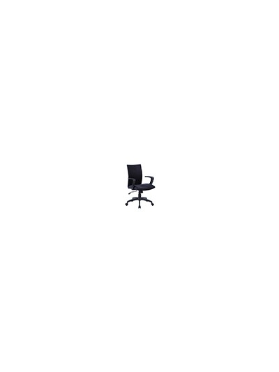 Silla giratoria q-connect base nylon regulable en altura 895+110mm alto 580mm ancho 550mm profundidad negro