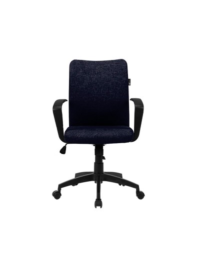 Silla giratoria q-connect base nylon regulable en altura 895+110mm alto 580mm ancho 550mm profundidad negro