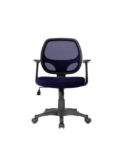 Silla giratoria q-connect respaldo medio regulable en altura 870+120mm alto 550mm ancho 590mm profundidad