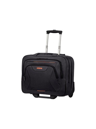 Maletin samsonite american tourister work para portatil de 15,6/' con ruedas y compartimento para ropa color