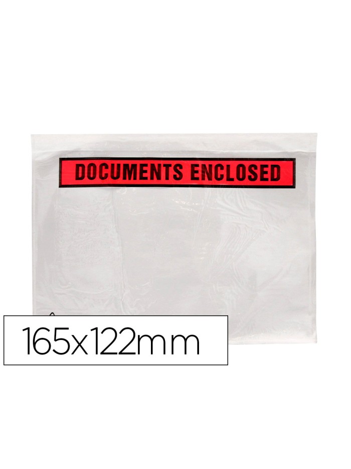 Sobre autoadhesivo q-connect portadocumentos 165x122 mm sin ventana paquete de 100 unidades Sobre autoadhesivo q-connect portadocumentos 165x122 mm sin ventana paquete de 100 unidades