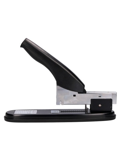Grapadora q-connect kf02293 metalica capacidad 150 hojas color negro