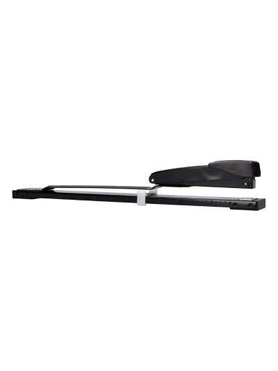 Grapadora q-connect kf02292 metalica brazo largo capacidad 20 hojas usa grapas 24/6 y 26/6 color negro