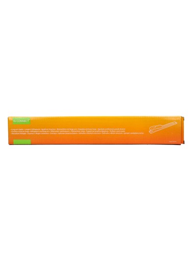 Grapadora q-connect kf02292 metalica brazo largo capacidad 20 hojas usa grapas 24/6 y 26/6 color negro